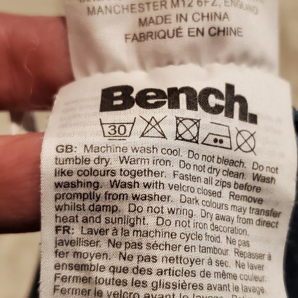 Bench heathered burnout material top - Picture 6 of 8